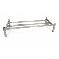 Stainless steel shelf for buckets  (1)