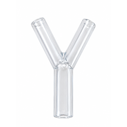 Y-shaped 14mm pipe connector