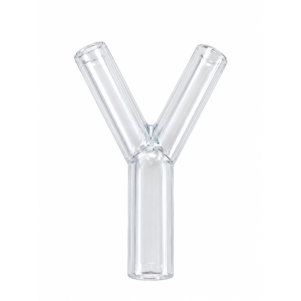 Y-shaped 14mm pipe connector (1)