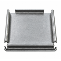 S/S Plate for milk cock (1)