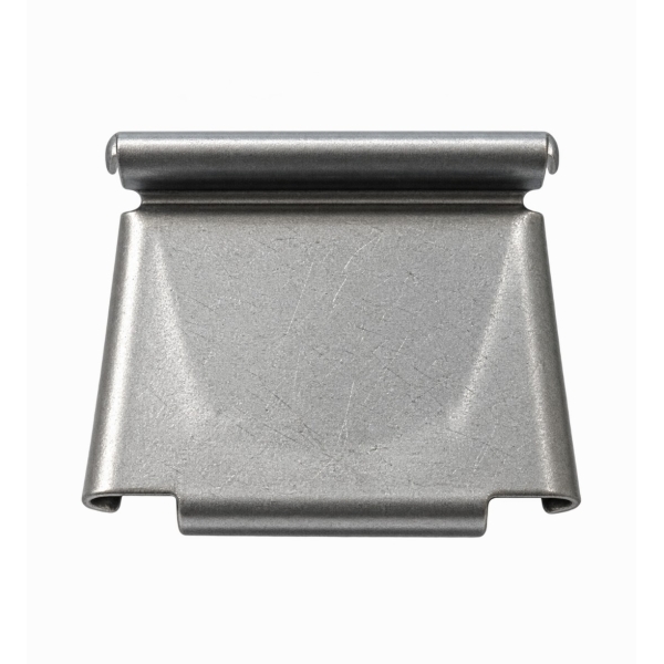 S/S Plate for milk cock (2)