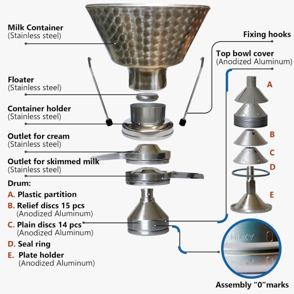 Milk separator  FJ350EAR 230V     (2)
